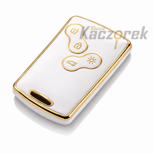 Etui TPU 219 - Renault - białe